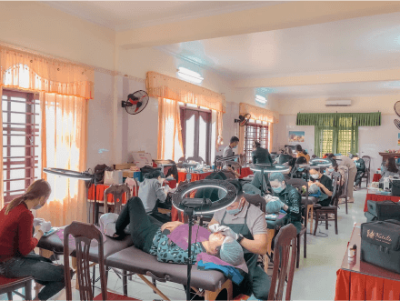 Học phun xăm nhanh lại chắc, có thể kiếm tiền ngay khi học 